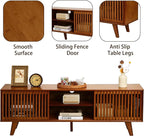 Bamboo TV Stand for TVs up to 65", Accent Entertainment Center - Image 7