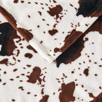 Edenleaf Flannel Cow Print Blanket 60"x80", Ultra Cozy Cow Throw Blanket - Image 7