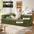 MoonSpeak 78.8''Sleeper Couch Bed - Image 7