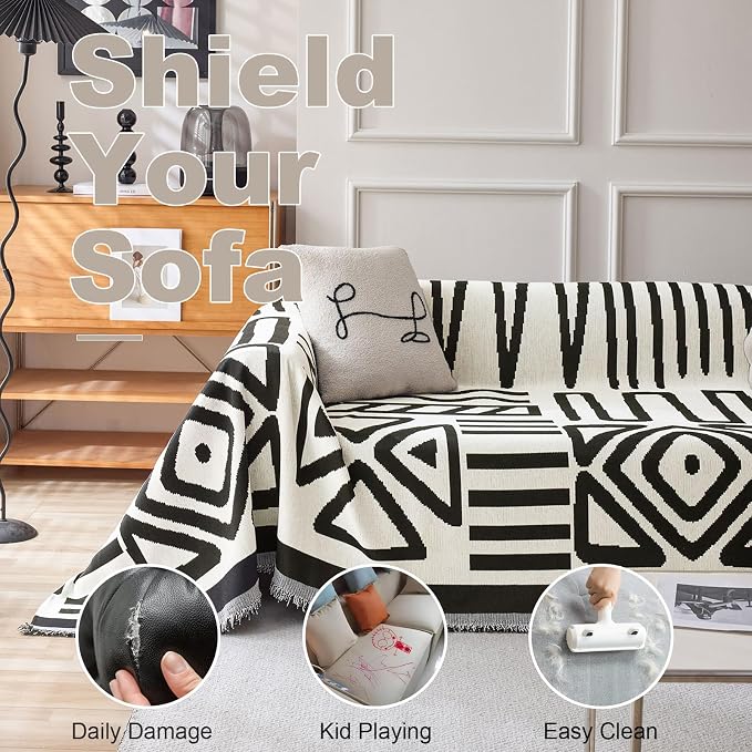 VClife Bohemian Sofa Cover, Pet Throw Cover - Image 6