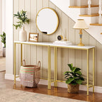 HOOBRO Narrow Console Table, 29.5" Small Entryway Table, Thin Sofa Table - Image 4