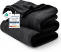 Bedsure GentleSoft Fleece Blanket Twin Size Black by Unknown