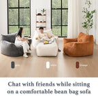 Gericco Oversized Bean Bag Chaise Lounge Chair Indoor - Image 6