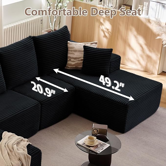135" Modular Sectional Sofa - Image 5