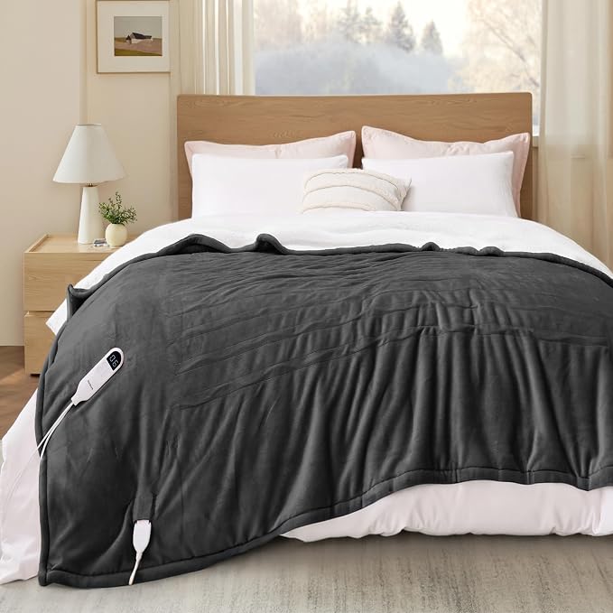 Bedsure Heated Blanket Twin Size, Electric Blanket - Image 9