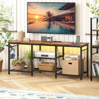 YGEOMER TV Stand for Up to 55 Inch Tvs, Entertainment Center - Image 7