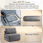 Folding Sofa Bed Convertible Sleeper Chair 33" - Image 4
