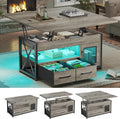 Itaar 40" Lift Top Coffee Table, 4 in 1 Coffee Tables by Itaar