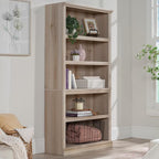 Sauder 5 Tier Book Shelf Wooden Bookcase Multipurpose Bookshelf - Image 2