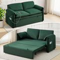 63" Convertible Sleeper Loveseat Sofa Bed, Pull Out Couch Bed by UMBFUN