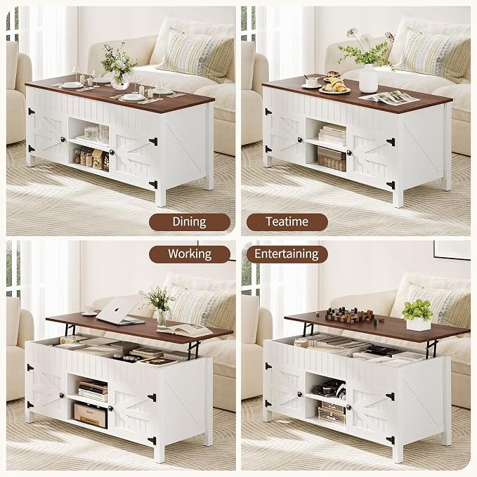 47.3“ Lift Top Coffee Table - Image 8