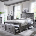 Aitjunz Farmhouse Queen Size Bed Frame by AITJUNZ