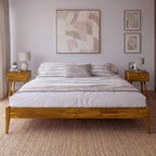 Bme Dinkee King Bed Frame Wood 15 Inch - Image 6