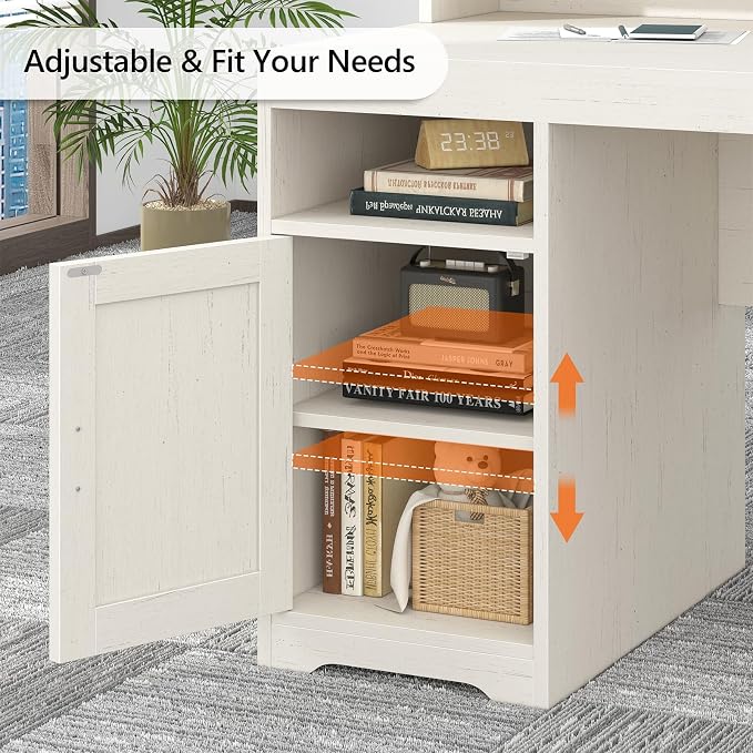 TVU Farmhouse Computer Desk - Image 6