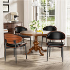 YaFiti Dining Chairs Set of 4, Dining Room and Kitchen Chairs, Mid Century by YaFiti