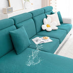 Smiry Waterproof Couch Cushion Covers, Stretch Jacquard Sectional Couch Covers by Smiry