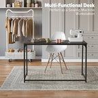 WOHOMO Folding Desk, 47.2" Foldable Computer Desk - Image 6