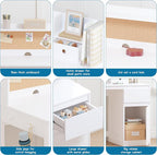 UTEX Kids Desk and Chair Set, Kids Study Desk - Image 5