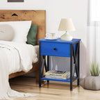 VECELO Nightstands Set of 2, Modern Bedside End Tables, Night Stands - Image 6