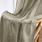 MIULEE Oatmeal Linen Curtains 52x108 Inch Long - Image 6