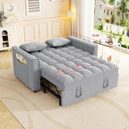 3-in-1 Convertible Sleeper Sofa Bed, 55 inch Small Couch - Image 3