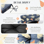 EverPine Outdoor Chaise Lounge Chair Cushion 74.4 x 22.8 x 4.7 Inch, Patio - Image 5