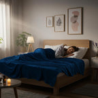 Utopia Bedding Ultra Soft Fleece Bed Blanket Twin Size Navy | Microfiber Plush - Image 6