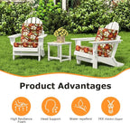 Unimatta Outdoor High Back Chair Cushion Seat Pads, 44 x 21 Inch - Image 2