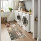RELEANY Washable 2'x5' Abstract Area Rug - Image 9