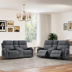 HAOMARKETS Power Reclining Loveseat Sofa Set of 2 by HAOMARKETS