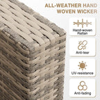 Aoxun Patio Furniture Sets, 8-Piece Outdoor Patio Furniture - Image 5