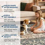 GarveeHome Grey Washable Kitchen Runner Rug: 2'6" x 8' Hallway Rug Non Slip - Image 6