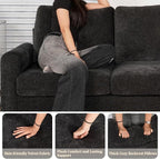 EASE MOOSE 88.5" Chenille Loveseat Couches - Image 6
