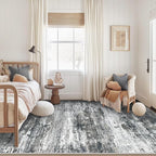 Washable Rug 5x7 Area Rugs for Living Room: Neutral Soft Rug Abstract Non Slip - Image 9