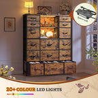 EnHomee 51" H Dresser with 15 Drawers Dresser - Image 5