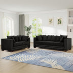 84.5"W Mid Century Modern Couch - Image 7