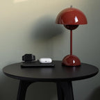 Round End Table Side Table 100% Solid Wood Occasional Table Minimal - Image 4