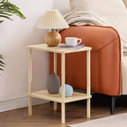 Apicizon 2 Tier End Table Set of 2, Small Side Table - Image 2