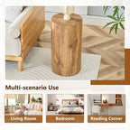 21.6''H Boho Cylinder Side Table - Image 6