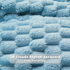 NEWCOSPLAY Fleece Clouds Cozy Throw Blanket - Image 7