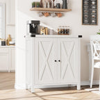 GarveeHome Small Storage Cabinet, Farmhouse Sideboard Buffet Cabinet - Image 8