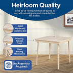 Stakmore Classic Straight Edge Square Folding Card Table 32x32 - Image 5