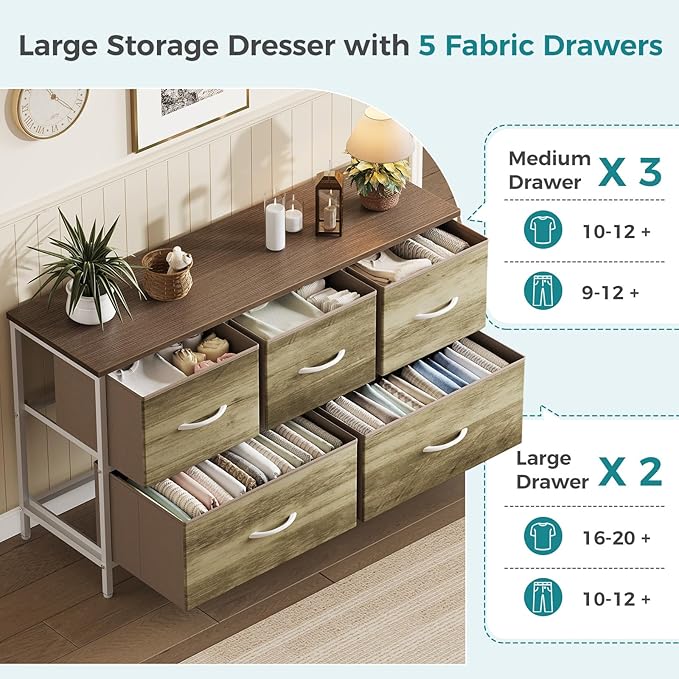 OLIXIS Dresser for Bedroom - Image 4