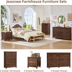 Joaxswe Farmhouse 6 Drawers Dresser - Image 6
