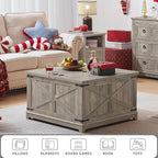 Joaxswe Farmhouse Coffee Table - Image 3