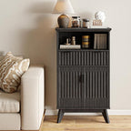 Fatmok Buffet Cabinet with Storage, Wood Buffet Sideboard Console Table - Image 6