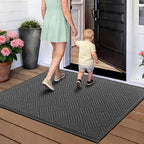 Front Door Mat, Heavy Duty Waterproof Doormat 73"x46", Stain Fade Resistant - Image 9