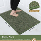 BEQHAUSE Kitchen Rugs 24"x36", Kitchen Mats - Image 2