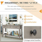 Harper & Bright Designs TREXM Classic Retro Style Console Table - Image 4