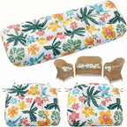 1 MIDDLE ONE Wicker Chair Cushions 3 Pieces Set by 1MIDDLEONE